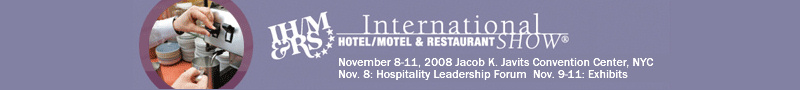 サータ「SERTA」のベッドが出展されているアメリカホテル業界の見本市・展示会 International HOTEL/MOTEL & RESTAURANT SHOW